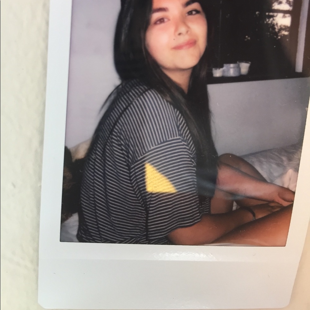 Blue & White Striped Tee