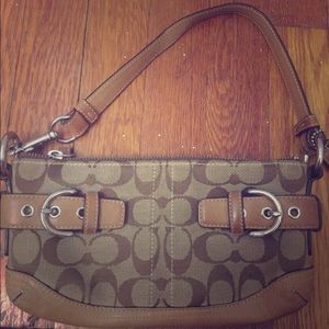 Small signature coach purse