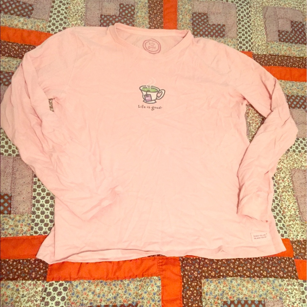 Life is Good long sleeve tee