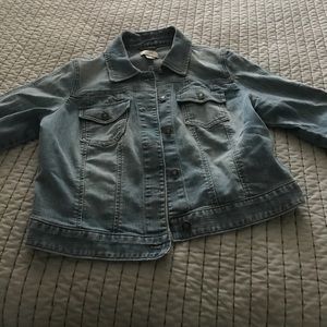 3/4 Sleeve denim jacket