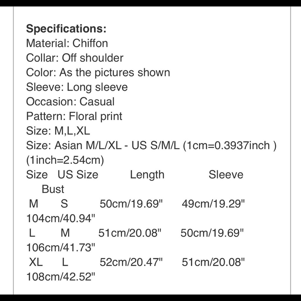 *RESTOCKED FLORAL OFF SHOULDER FLOWY BOHO CROP TOP - Picture 8 of 8