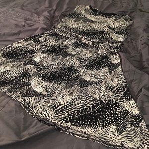 Black and White Alfani Dress