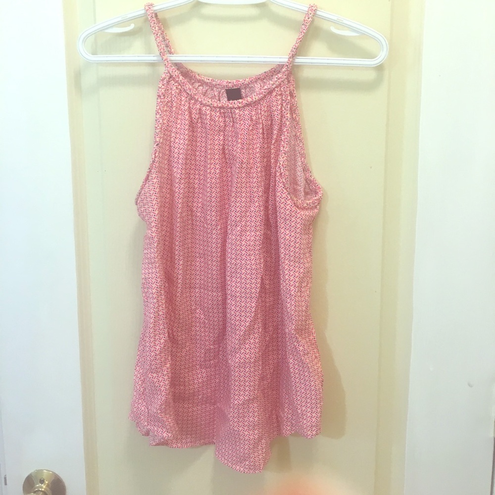Gap braided halter tank