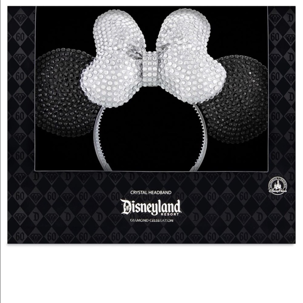 New! Limited Release Crystal Minnie Mouse Ears