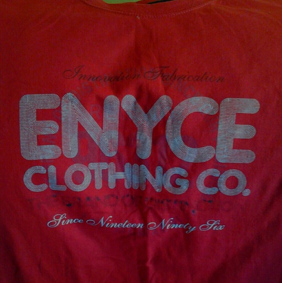 ENYCE clothing Apple Cherry red graphic on front - Picture 2 of 3