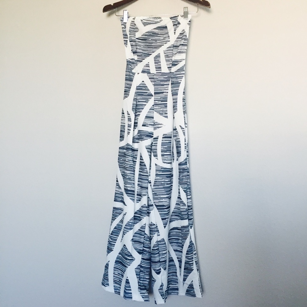 Blue & White Jumpsuit - Picture 4 of 5