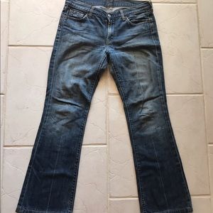 7 Jeans, flare cut