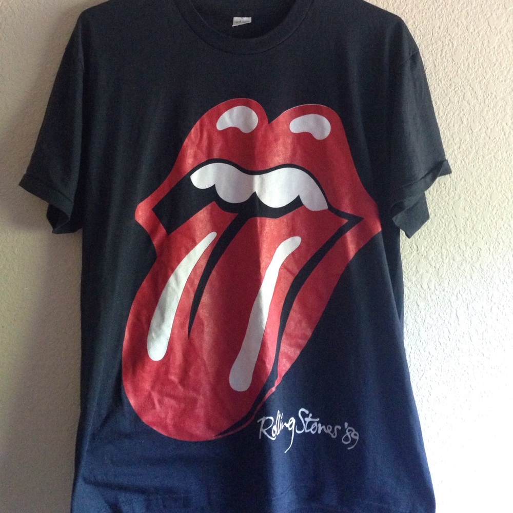 Rolling stones 1989 tour tee VINTAGE