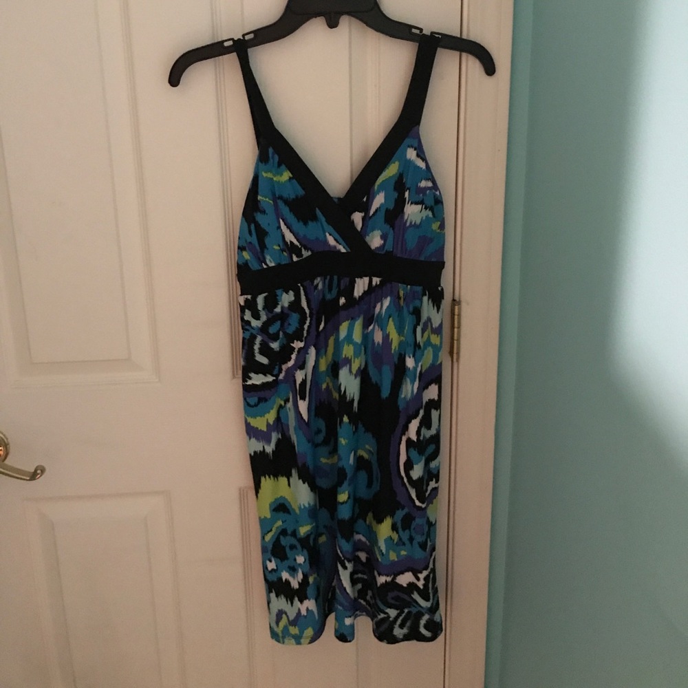 Multicolored short dress