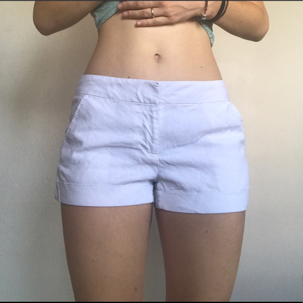 Bebe bright-white shorts