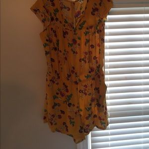 Floral, summer romper