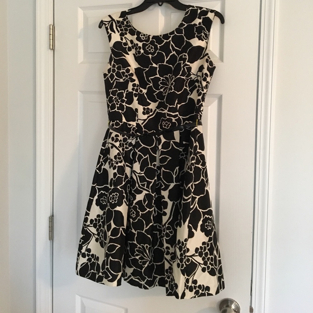 The Limited Fit and Flare Dress with Pleated Skirt