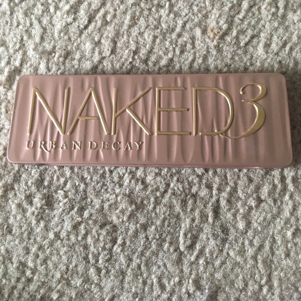 Urban Decay Naked 3 Pallet used 3X from Ulta