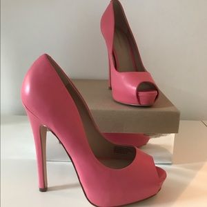 KG by Kurt Geiger Admire Peep Toe Pumps