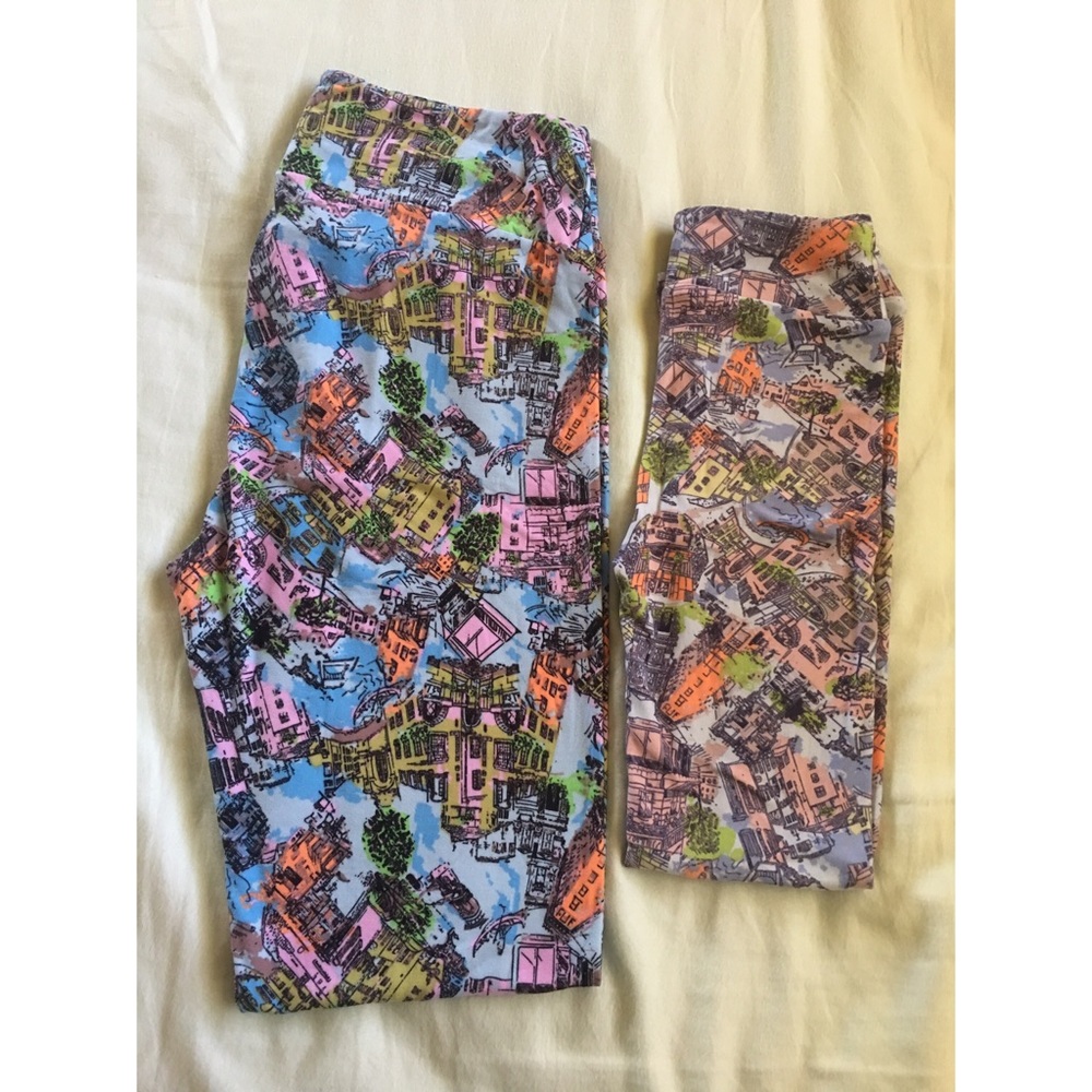 Mommy and Me Venice LuLaRoe Leggings (TC & L/XL)