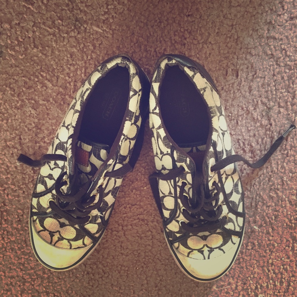 Coach converse shoes