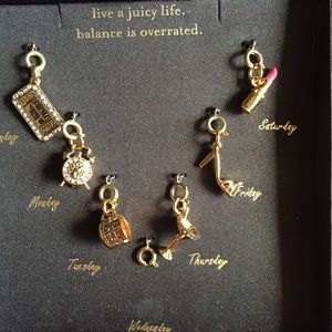 Juicy Couture Charm days of the week set