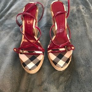 Burberry Espadrille Wedges