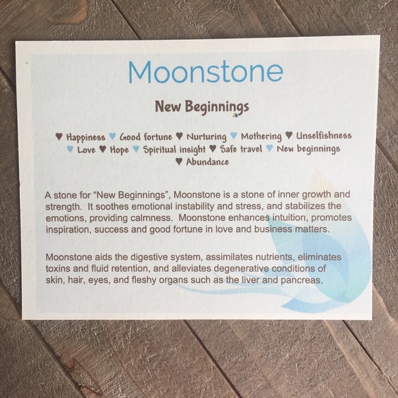 Moonstone and Green Jade Bracelet - Picture 4 of 4