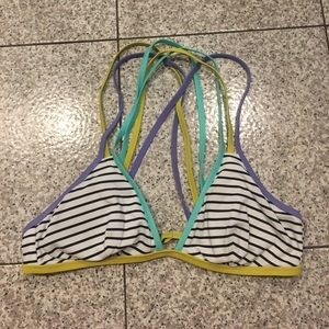 Striped Bikini Top