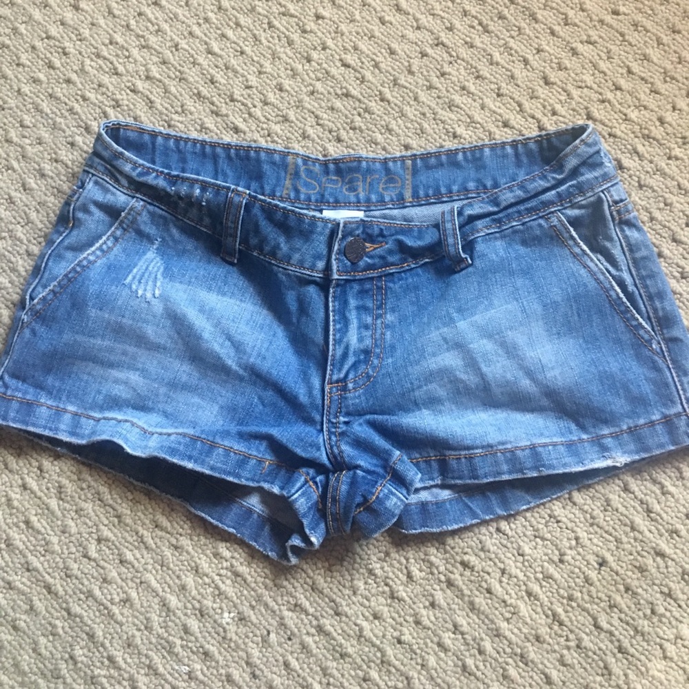 Spare Jean shorts ; size 7