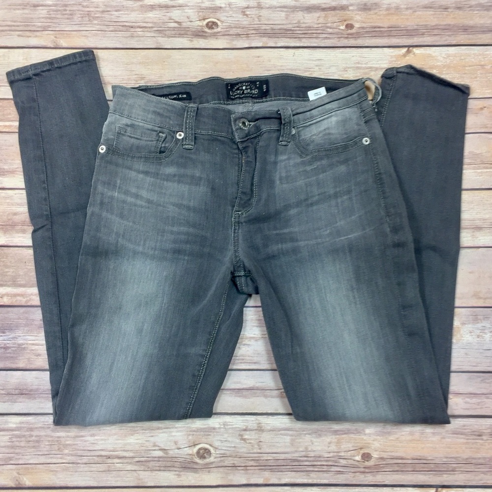 (Lucky Brand) Brooke Legging Jean Crop 27” Inseam - Picture 3 of 8