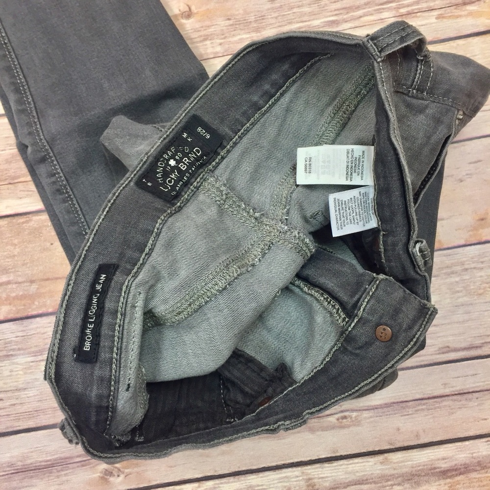 (Lucky Brand) Brooke Legging Jean Crop 27” Inseam - Picture 6 of 8