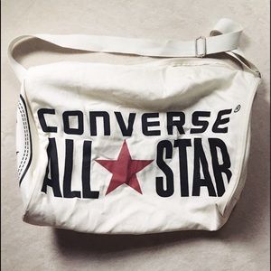 Converse All Star Cream Duffle Bag