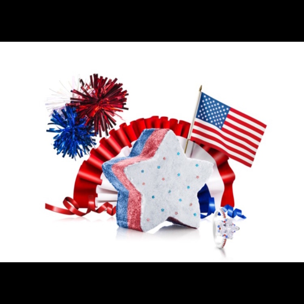 America Bath Bomb Hidden Ring - Size 7