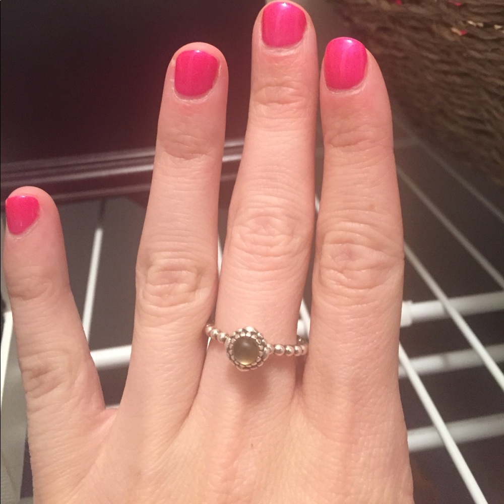Pandora birthstone ring