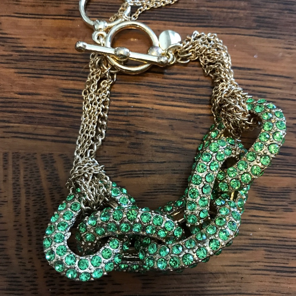 Green Link Bracelet