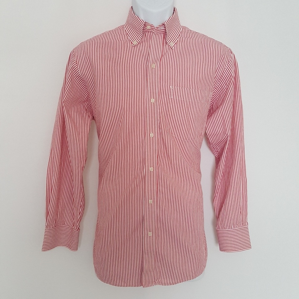 Tommy Hilfiger Stripes Longsleeves Mens Shirt Sz M
