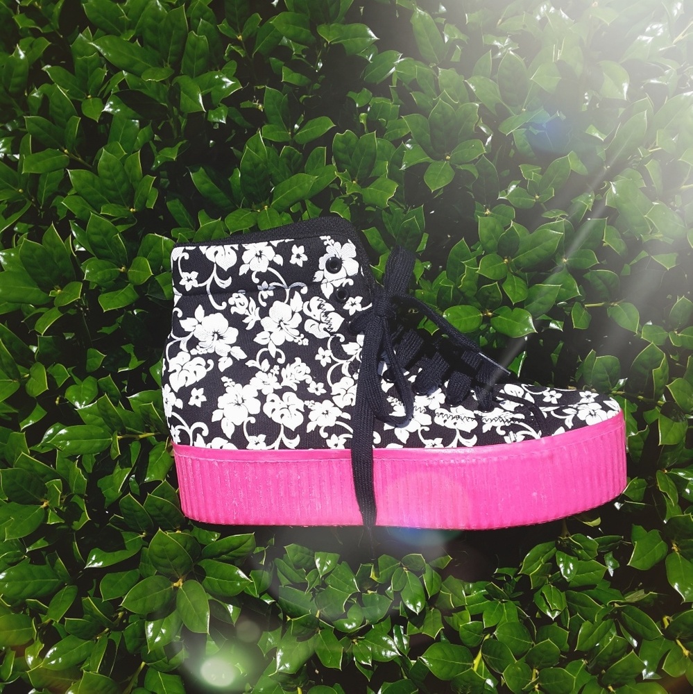 Jeffery Campbell Hiya Platform Sneakers