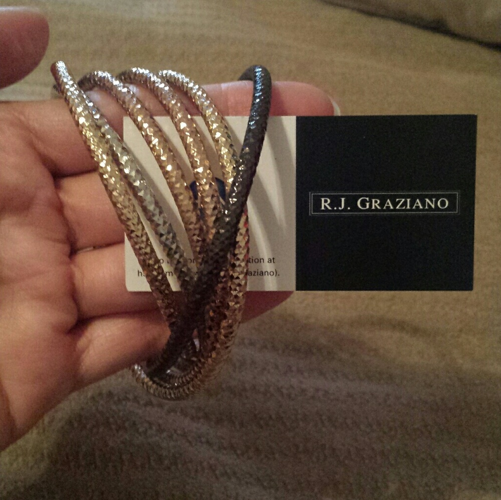 Colorful shiny bracelets