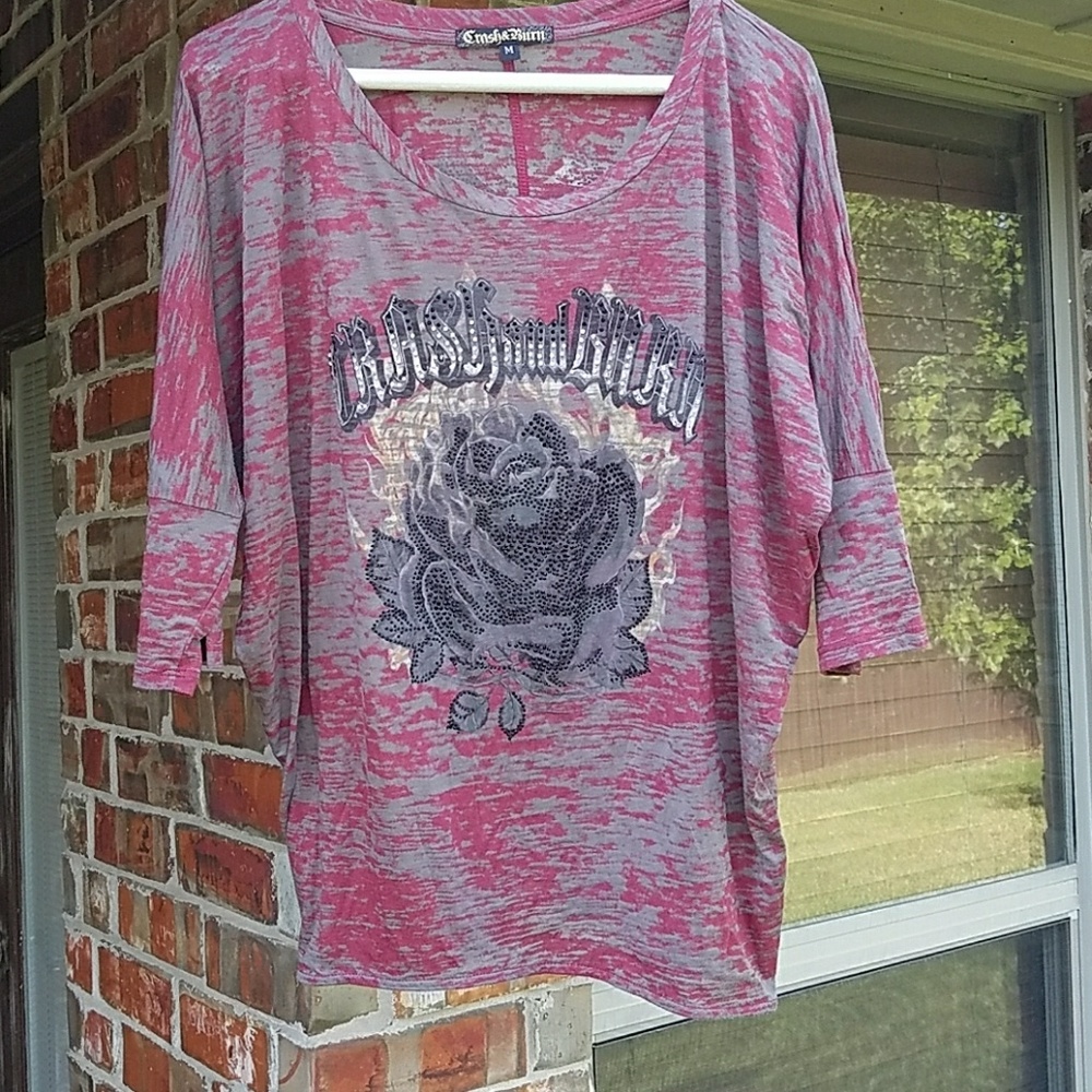 Crash and Burn blouse