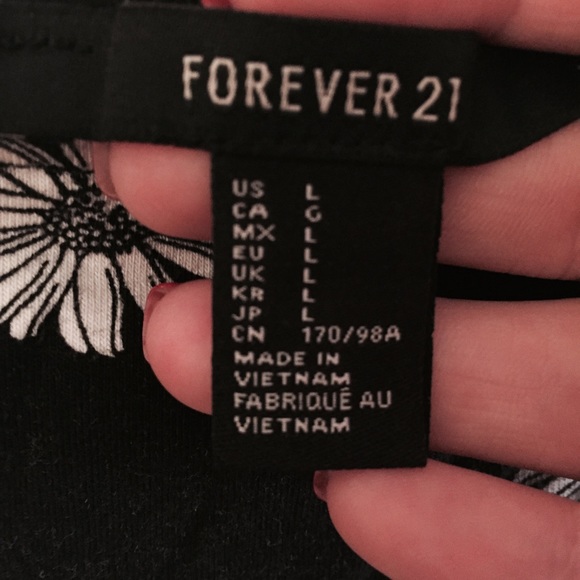 Black floral body con dress! - Picture 2 of 3