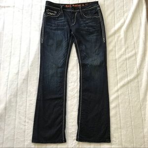 Rock Revival Jeans Eugenia Boot Stretch Size 33