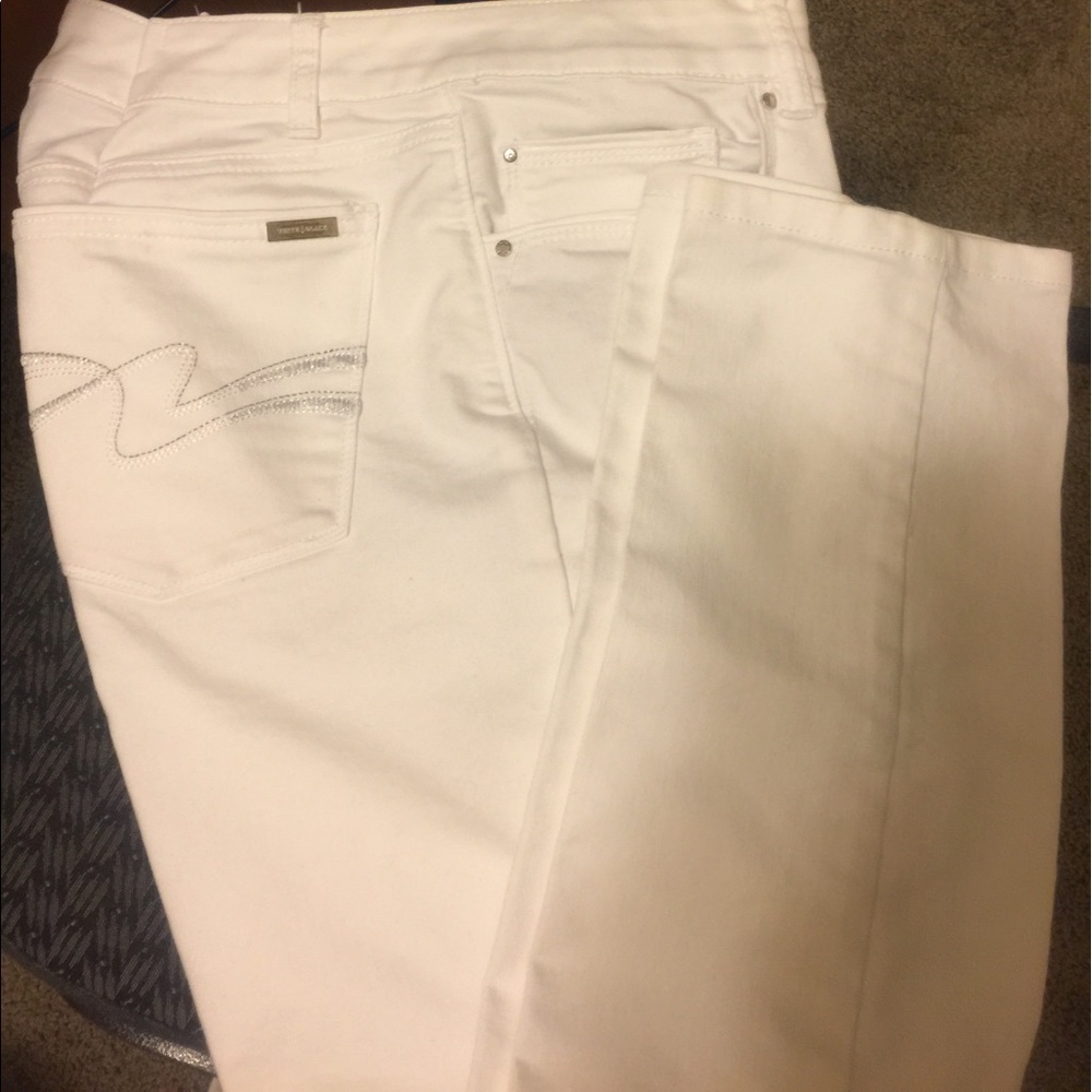 White jeans