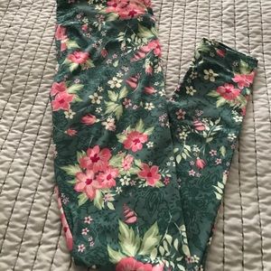 Floral LulaRoe Leggings
