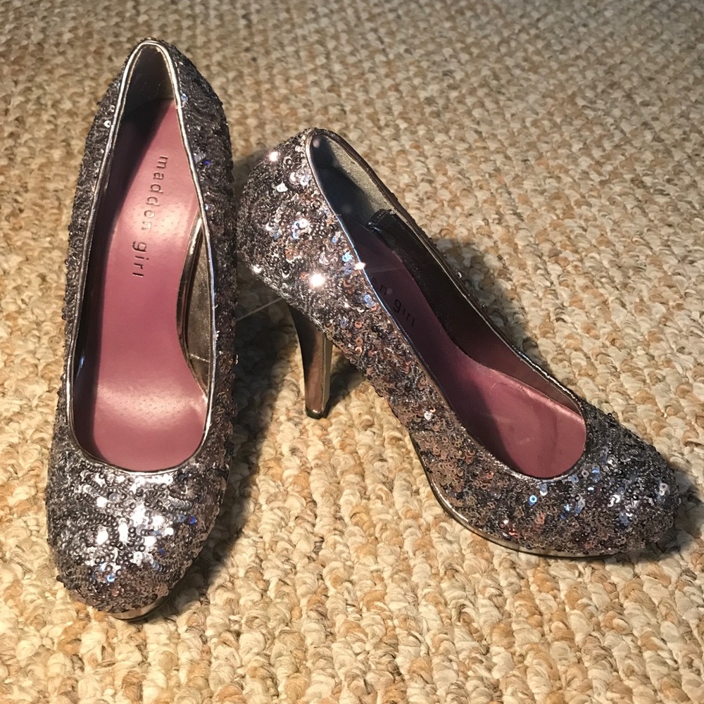 Madden Girl Sequin Party Heel