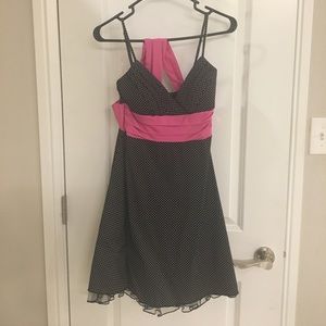 Polka dot dress with