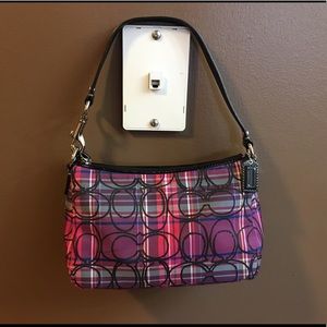 Signature coach purse