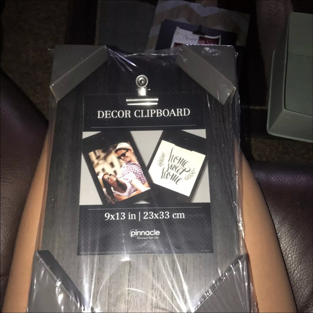 Beautiful wash board/ clip board picture frame
