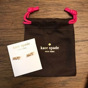 Kate Spade "Mrs" earrings