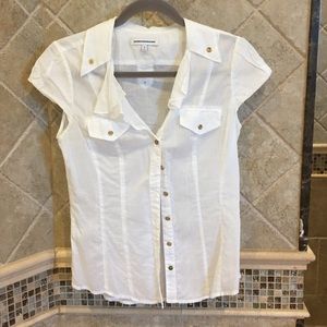 Express linen blouse