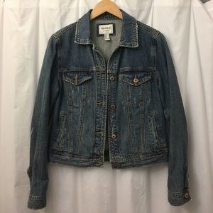 F21 denim jacket size M