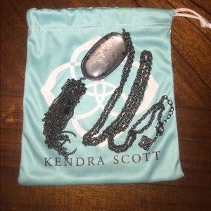 Kendra Scott black necklace