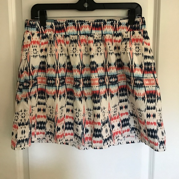 Aztec Print Skirt - Picture 1 of 2