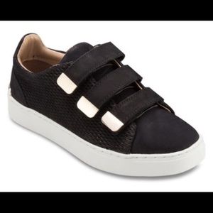 NEVER WORN Aldo Palse Black Suede Sneakers size 10