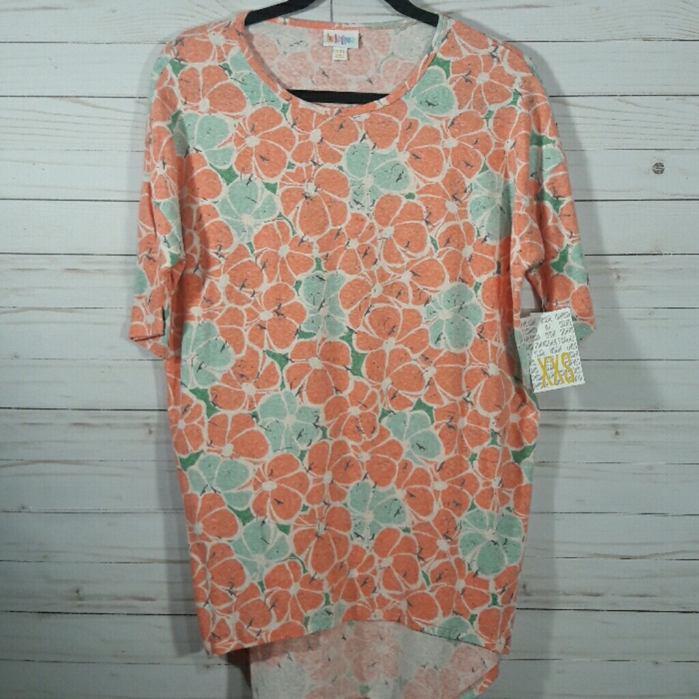 NWT XXS LuLaRoe Irma Tunic Shirt